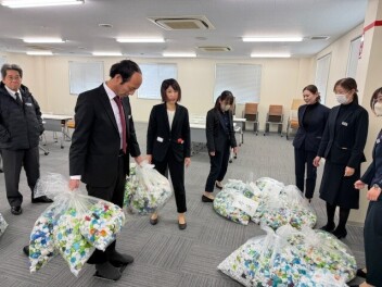 ペットボトルキャップ回収ご協力ありがとうございます！